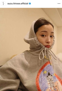 広瀬すずさんのインスタグラム（＠suzu.hirose.official）より