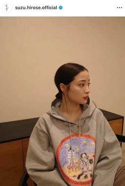 広瀬すずさんのインスタグラム（＠suzu.hirose.official）より