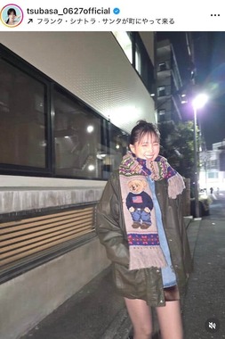 本田翼さんのインスタグラム（＠tsubasa_0627official）より