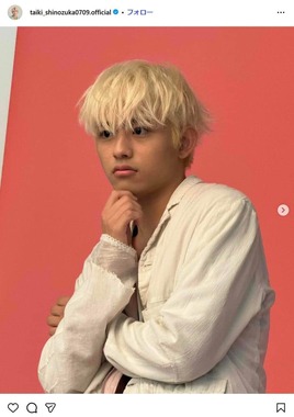篠塚大輝さんのインスタグラム（taiki_shinozuka0709.official）より