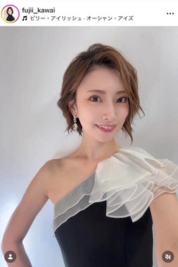藤井香愛さんのインスタグラム（＠fujii_kawai）より