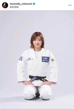 角田夏実選手のインスタグラム（＠tsunoda_natsumi）より