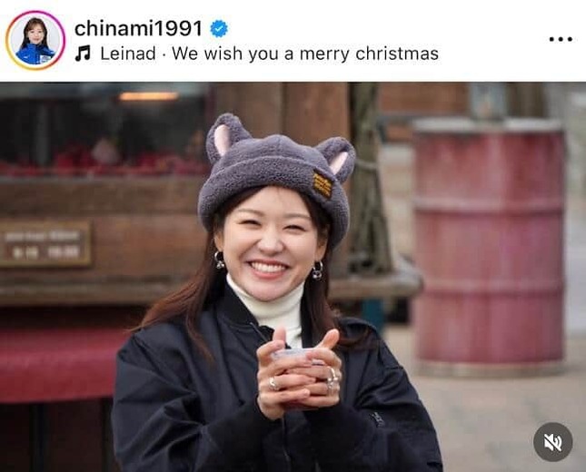 吉田知那美選手のインスタグラム（＠chinami1991）より