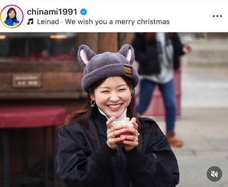 吉田知那美選手のインスタグラム（＠chinami1991）より