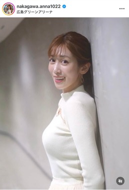 中川安奈さんのインスタグラム（＠nakagawa.anna1022）より