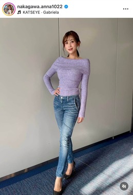 中川安奈さんのインスタグラム（＠nakagawa.anna1022）より