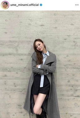 梅澤美波さんのインスタグラム（＠ume_minami.official）より