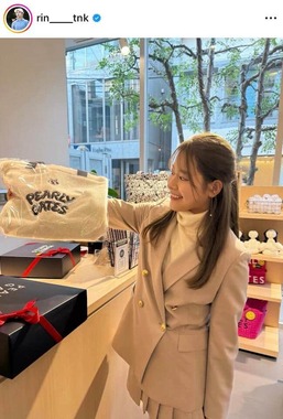 吉田鈴選手のインスタグラム（＠rin____tnk）より