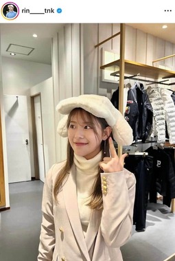 吉田鈴選手のインスタグラム（＠rin____tnk）より