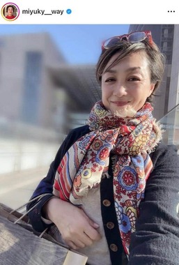 香坂みゆきさんのインスタグラム（＠miyuky__way）より