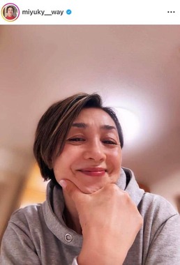 香坂みゆきさんのインスタグラム（＠miyuky__way）より