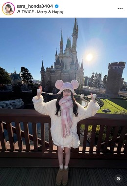 本田紗来さんのインスタグラム（＠sara_honda0404）より