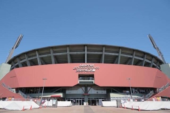 広島東洋カープの本拠地・MAZDA Zoom-Zoomスタジアム広島
