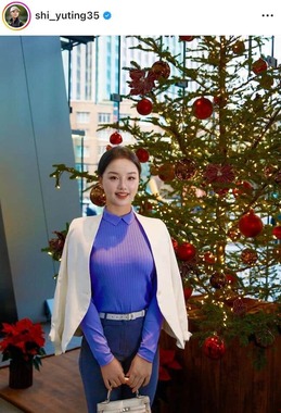 セキ・ユウティン選手のインスタグラム（＠shi_yuting35）より