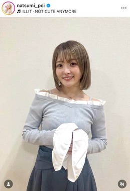 なつぽいさんのインスタグラム（＠natsumi_poi）より