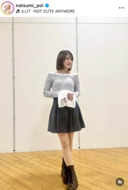 なつぽいさんのインスタグラム（＠natsumi_poi）より