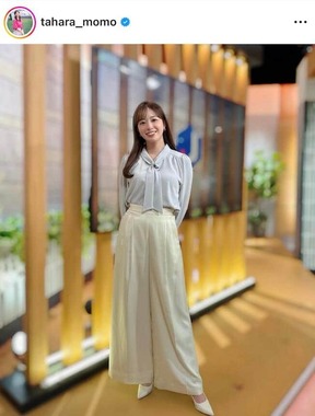 田原萌々さんのインスタグラム（＠tahara_momo）より