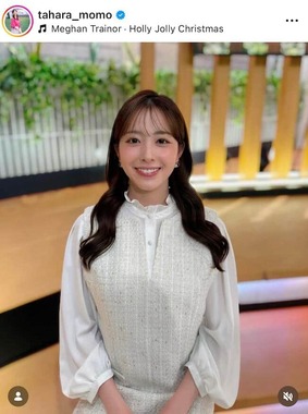 田原萌々さんのインスタグラム（＠tahara_momo）より