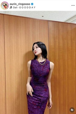 王林さんのインスタグラム（＠ourin_ringoooo）より