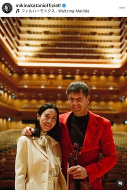 中谷美紀さんのインスタグラム（＠mikinakatanioffiziell）より