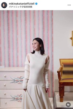 中谷美紀さんのインスタグラム（＠mikinakatanioffiziell）より