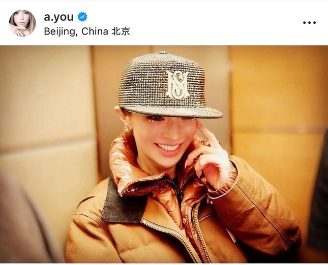 浜崎あゆみさんのインスタグラム（＠a.you）より
