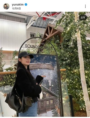 キム・ヨナさんのインスタグラム（＠yunakim）より