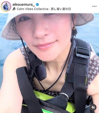 上村愛子さんのインスタグラム（＠aikouemura_）より