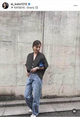 加藤あいさんのインスタグラム（＠ai_kato1212）より
