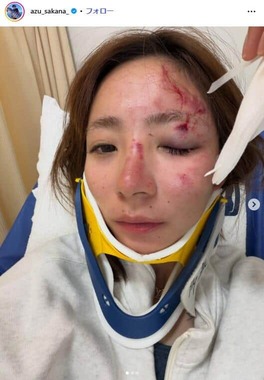 神野梓さんのインスタグラム（＠azu_sakana_）より