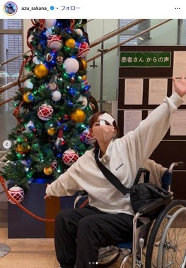 神野梓さんのインスタグラム（＠azu_sakana_）より