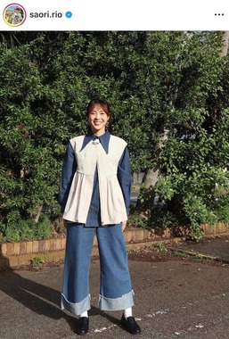 迫田さおりさんのインスタグラム（＠saori.rio）より