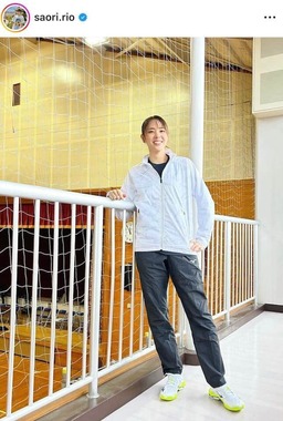 迫田さおりさんのインスタグラム（＠saori.rio）より