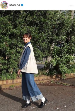 迫田さおりさんのインスタグラム（＠saori.rio）より