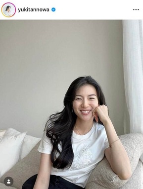 淡輪ゆきさんのインスタグラム（＠yukitannowa）より