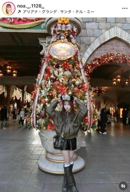 希空さんのインスタグラム（＠noa._.1126_）より