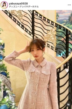 八伏紗世さんのインスタグラム（＠yabusaya0928）より