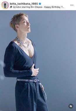 橘慶太さんのインスタグラム（＠keita_tachibana_1985）より