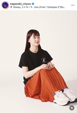 長崎美柚さんのインスタグラム（＠nagasaki_miyuu）より