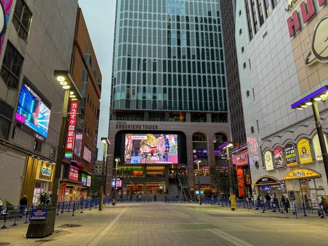 事案が起きたTHEATER MILANO-Zaは東急歌舞伎町タワーの6階にある
