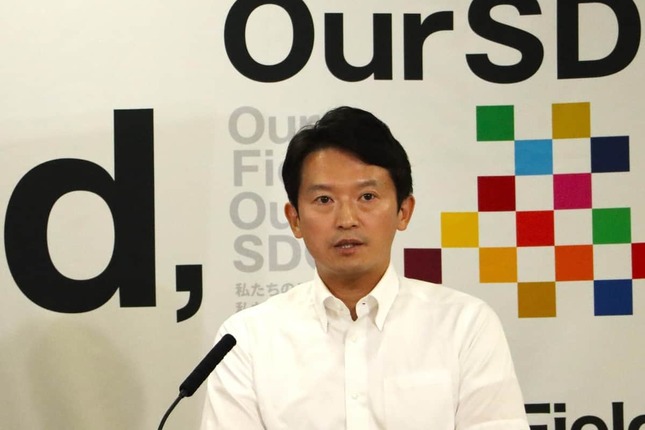 兵庫県・斎藤元彦知事（2025年7月2日撮影）