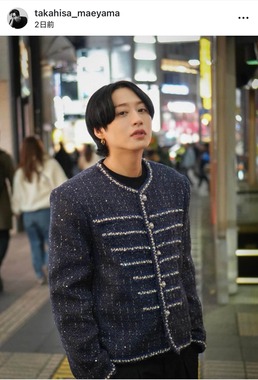 前山剛久さんのインスタグラム（＠takahisa_maeyama）より