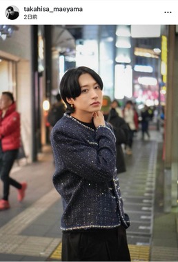 前山剛久さんのインスタグラム（＠takahisa_maeyama）より