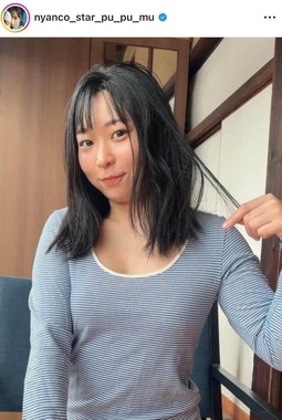 アンゴラ村長さんのインスタグラム（＠nyanco_star_pu_pu_mu）より