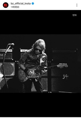 B’z公式インスタグラム（＠bz_official_insta）より
