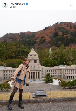 山本有真さんのインスタグラム（＠_yuma0501）より