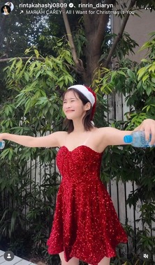 高橋凛さんのインスタグラム（＠rintakahashi0809）より