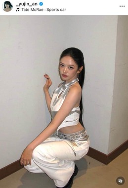 ユジンさんのインスタグラム（＠_yujin_an）より