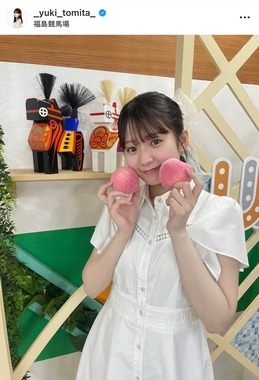 冨田有紀さんのインスタグラム（＠_yuki_tomita_）より