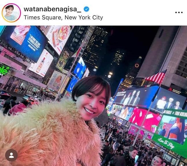 渡邊渚さんのインスタグラム（＠watanabenagisa_）より